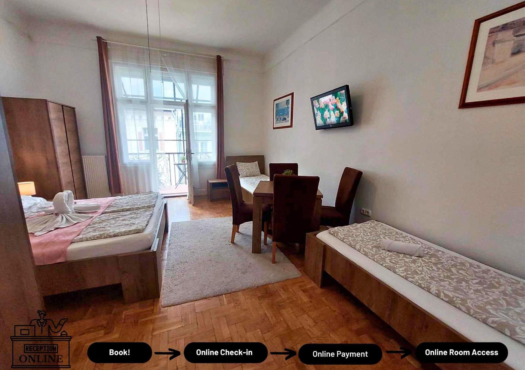 Black Sheep Budapest Smart Rooms Oda fotoğraf