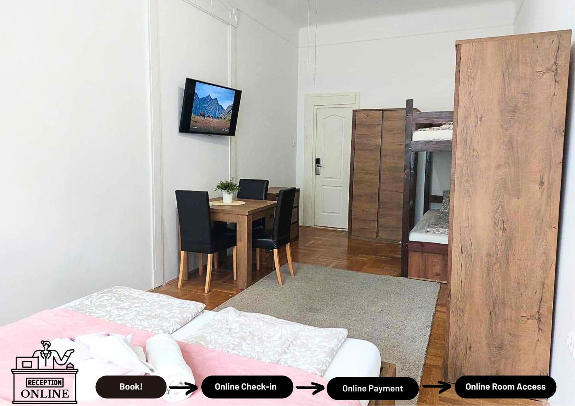 Black Sheep Budapest Smart Rooms Oda fotoğraf