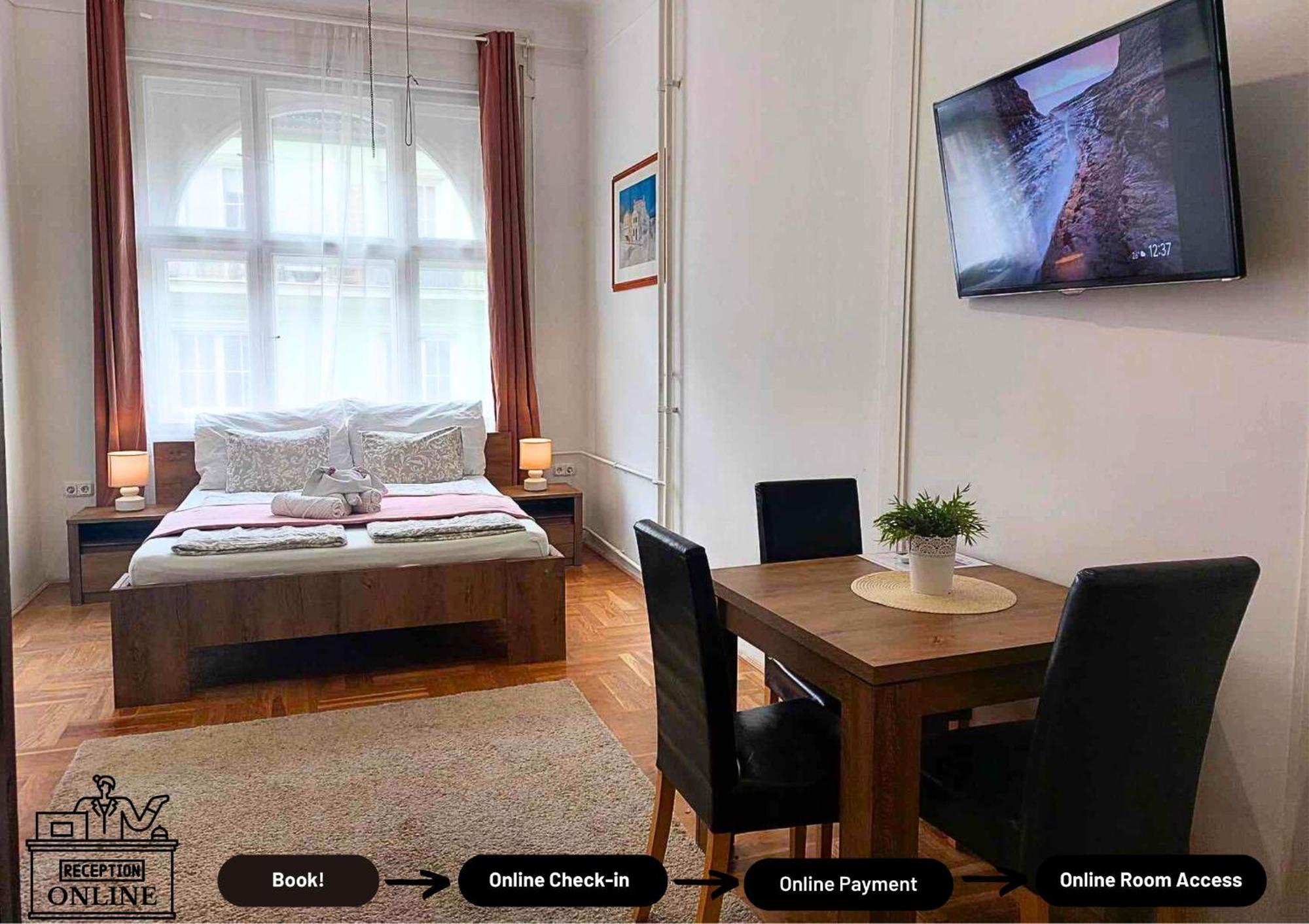 Black Sheep Budapest Smart Rooms Oda fotoğraf