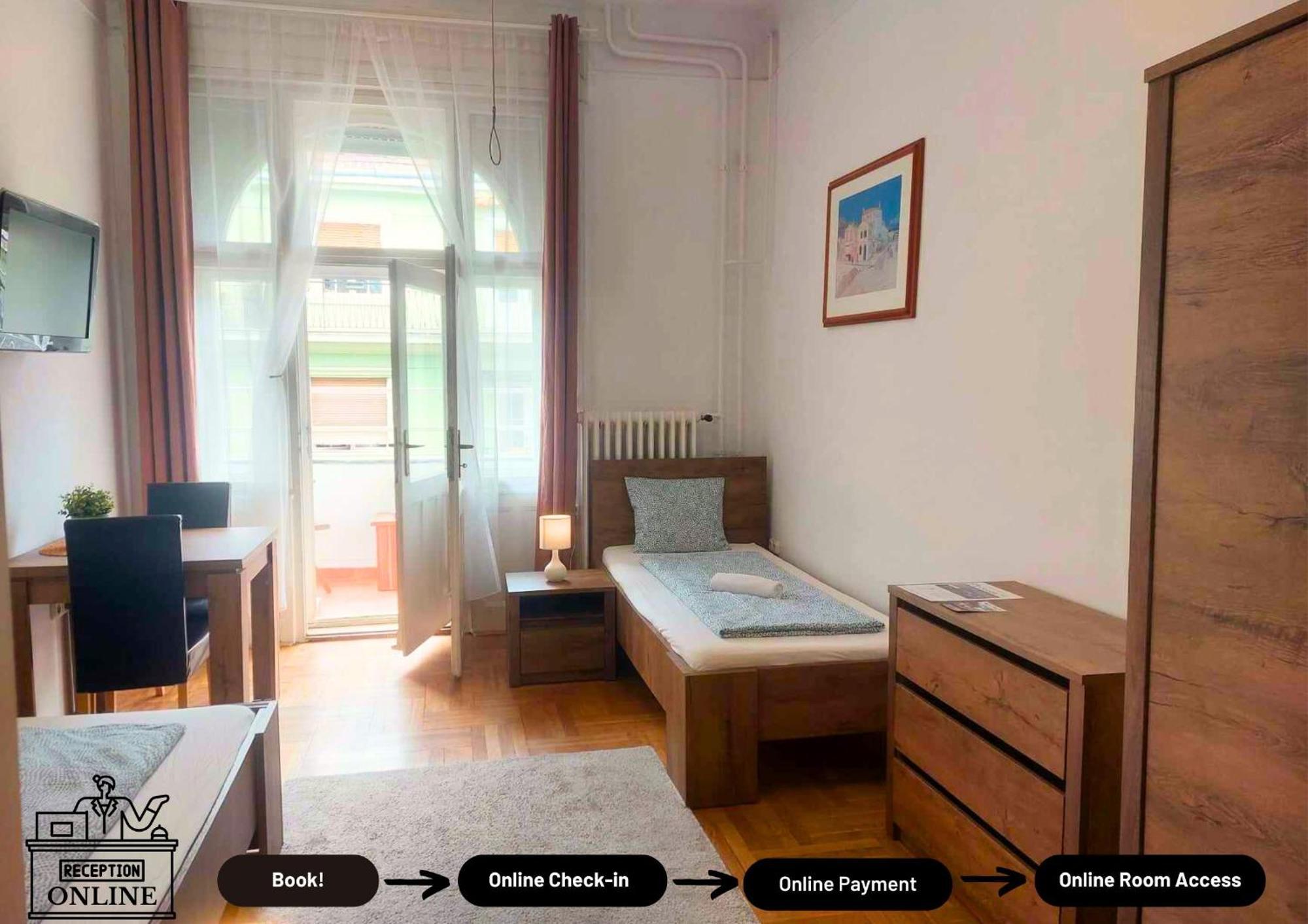 Black Sheep Budapest Smart Rooms Oda fotoğraf